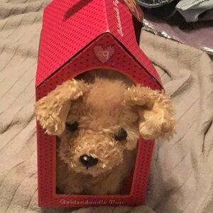 Our Generation Poseable Pups Goldendoodle Pup Plush For 18in Doll NEW
